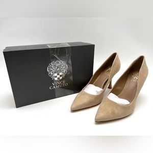 Vince Camuto Women's Cadie Dress Pump Tortilla Color 9.5